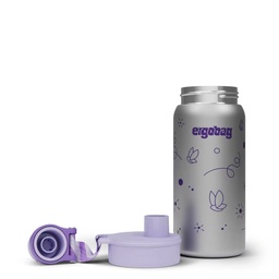 [503720-24] ergobag Trinkflasche (Edelstahl Schmetterling, Kunststoff (Tritan™))