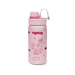 [503720-26] ergobag Trinkflasche (Edelstahl Einhorn, Kunststoff (Tritan™))