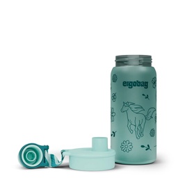 [503720-28] ergobag Trinkflasche (Pferde, Kunststoff (Tritan™))