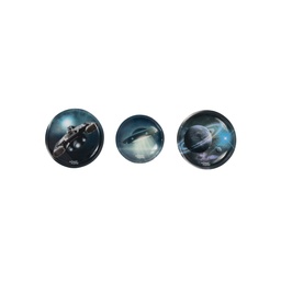 [503732-03] School-Mood 3. Tlg. Patchys Sets (Moritz (Weltall))