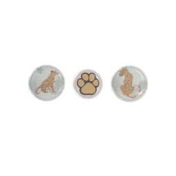 [503732-17] School-Mood 3. Tlg. Patchys Sets (Leopard)