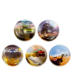 [503806-07] ergobag Kletties-Set (Monstertrucks)