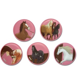 [503806-25] ergobag Kletties-Set (Pferde im Galopp)