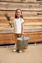 [503808-03] Lässig Kindergartenrucksack Rolltop Mini (Nature- Oliv)