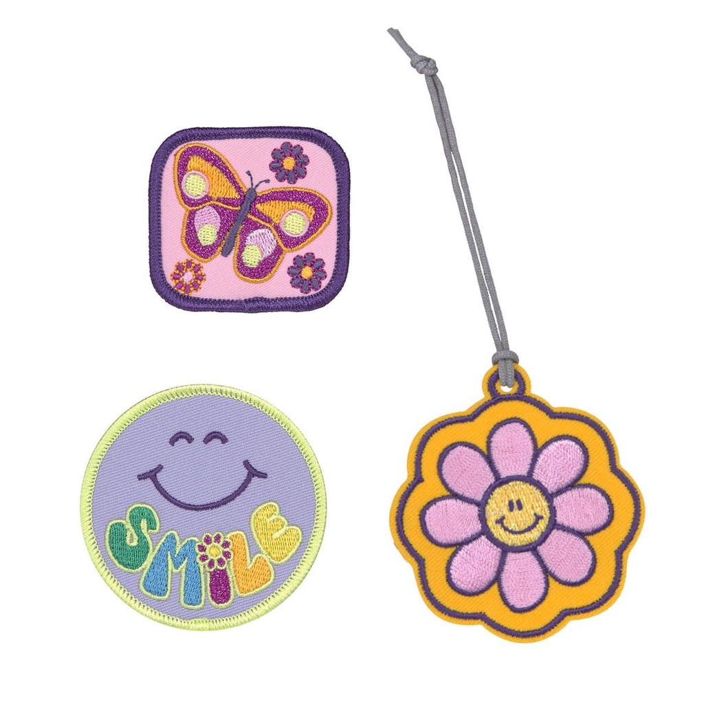 Lässig Anhänger & Patches 3er Set