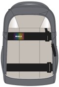 [503818-008] Lässig Schulrucksack BOLD (Origin Anthracite/grey)