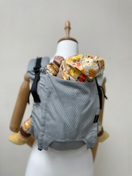 [503831-07] Neko Onbuhimo Toddlersize (Ca. 9 Monate - 3 Jahre) (Grey Diamond)