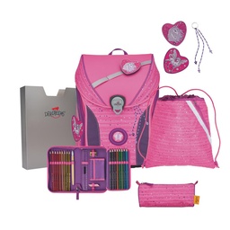 [503864-04] Der Die Das Schulranzen-Set Ergoflex Max 2024 (Pretty Unicorn)