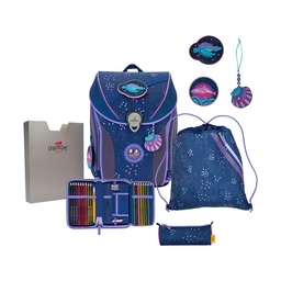 [503864-07] Der Die Das Schulranzen-Set Ergoflex Max 2024 (Deep Ocean)