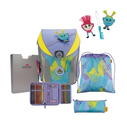 [503864-10] Der Die Das Schulranzen-Set Ergoflex Max 2024 (Hippie Hair)