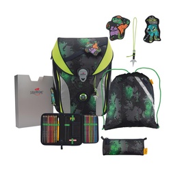 [503864-11] Der Die Das Schulranzen-Set Ergoflex Max 2024 (Funny Fighter)