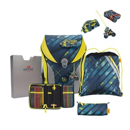 [503864-12] Der Die Das Schulranzen-Set Ergoflex Max 2024 (Speed Challenge)