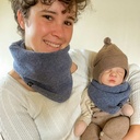 [503868-2] mamalila Babyschal (Blau)