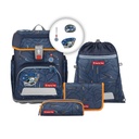 [503877-02] Step by Step Cloud Schulranzen-Set 5-tlg. (Helicopter Sam)