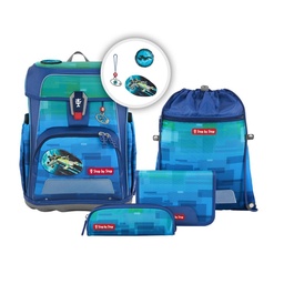 [503877-14] Step by Step Cloud Schulranzen-Set 5-tlg. (Limited Edition Ocean Space Craft Spike)