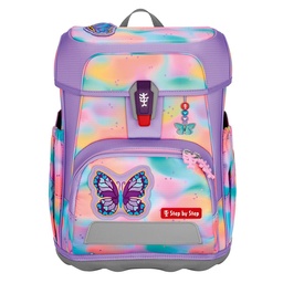 [503877-20] Step by Step Cloud Schulranzen-Set 5-tlg. (Flash Butterfly Luna)
