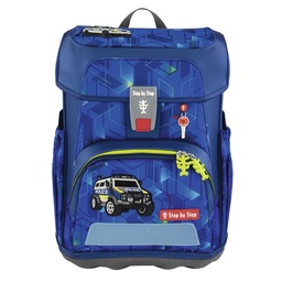 [503877-28] Step by Step Cloud Schulranzen-Set 5-tlg. (Polizei Truck Charlie)