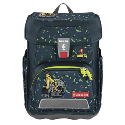 [503877-31] Step by Step Cloud Schulranzen-Set 5-tlg. (Bagger Rocco)