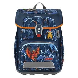 [503877-37] Step by Step Cloud Schulranzen-Set 5-tlg. (schleich® Eldrador Creatures® Lava Dragon)
