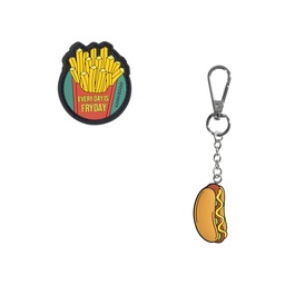 [503884-06] Coocazoo Colour Up-Set Anhänger & Patch (Fast Food)