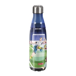 [503897-14] Step by Step Isolierte Edelstahl-Trinkflasche (Soccer Ben)