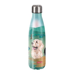 [503897-15] Step by Step Isolierte Edelstahl-Trinkflasche (Dog Basty)