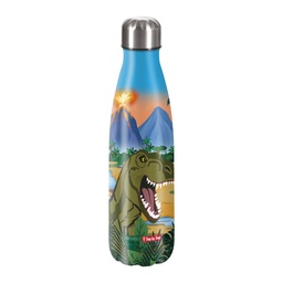 [503897-22] Step by Step Isolierte Edelstahl-Trinkflasche (Dino Torex)