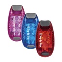 [503898-3] Step by Step LED-Sicherheits Klemmleuchte (Pink)