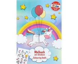 [503923-3] Stylex Sticker Malbuch (Einhorn)