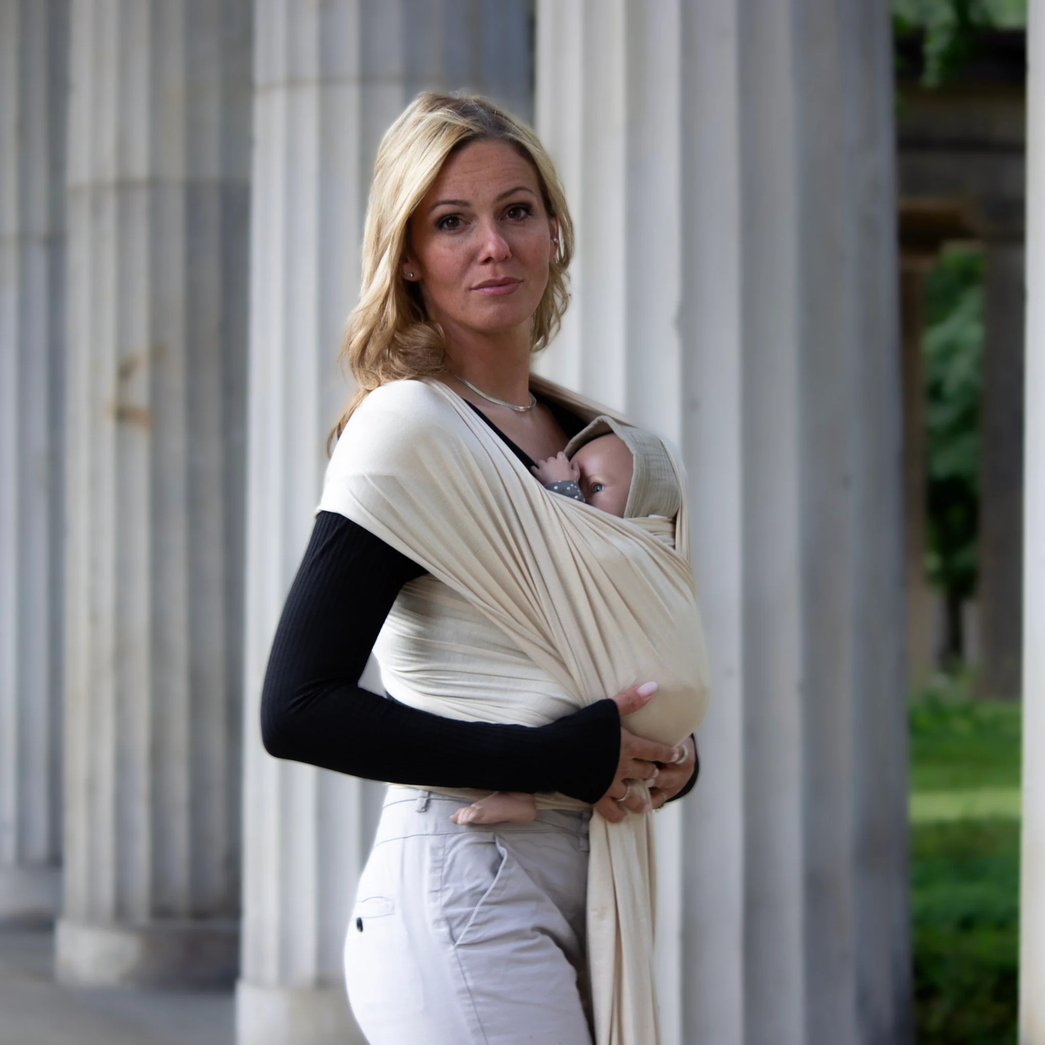 [503936-02] SimpleeBaby Elastisches Tragetuch Hold.Me (Helene)