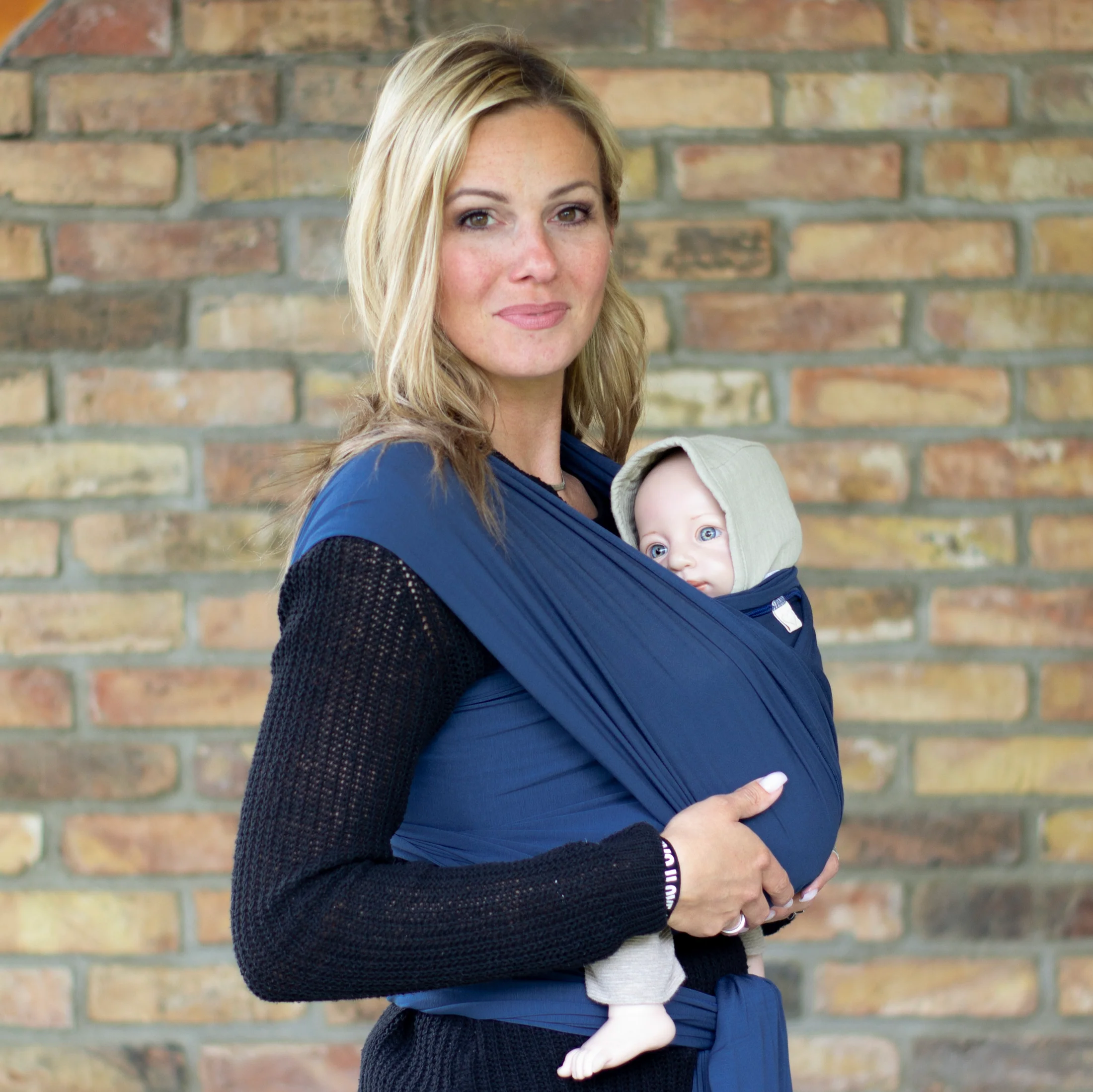 [503936-06] SimpleeBaby Elastisches Tragetuch Hold.Me (Nyla)