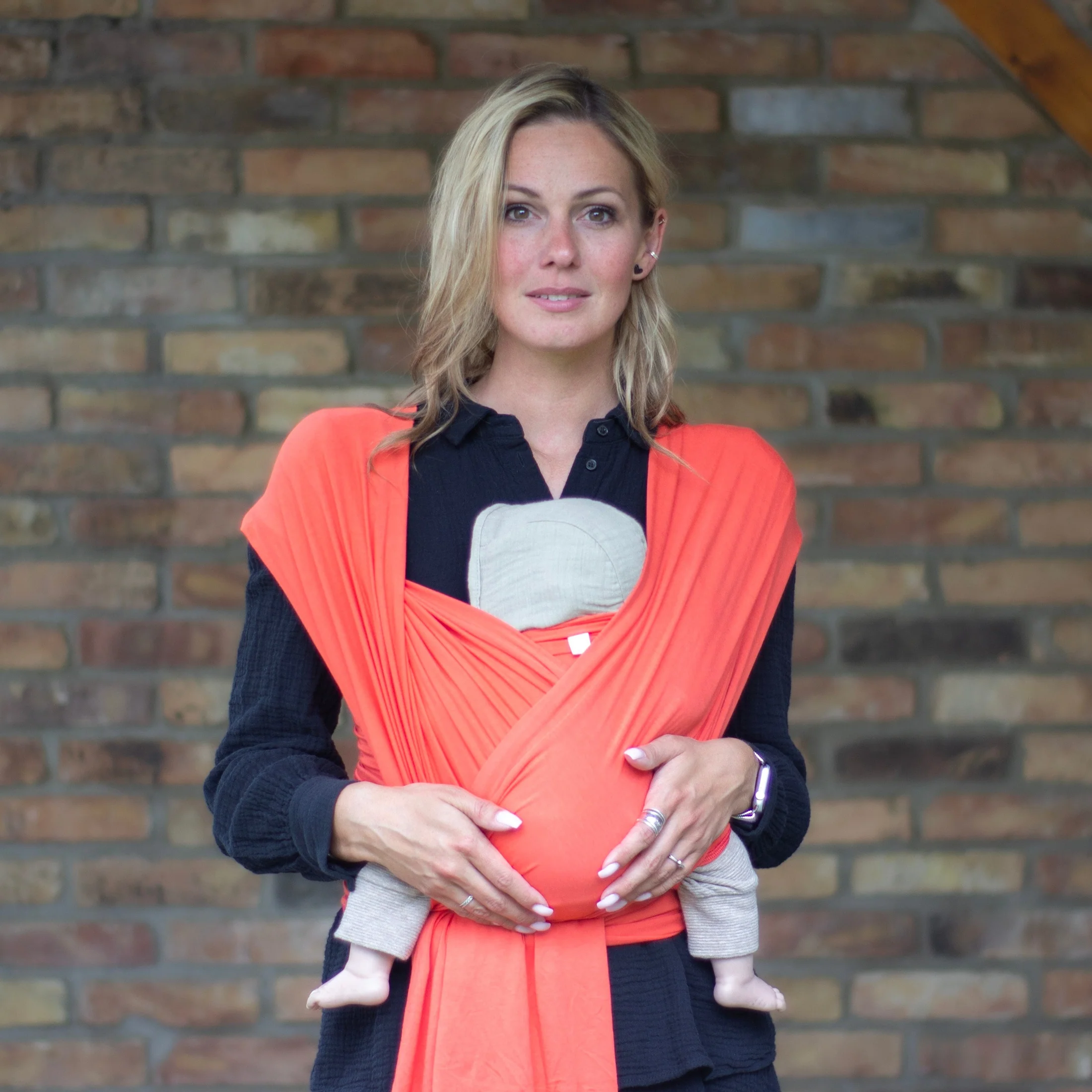 [503936-10] SimpleeBaby Elastisches Tragetuch Hold.Me (Liz)