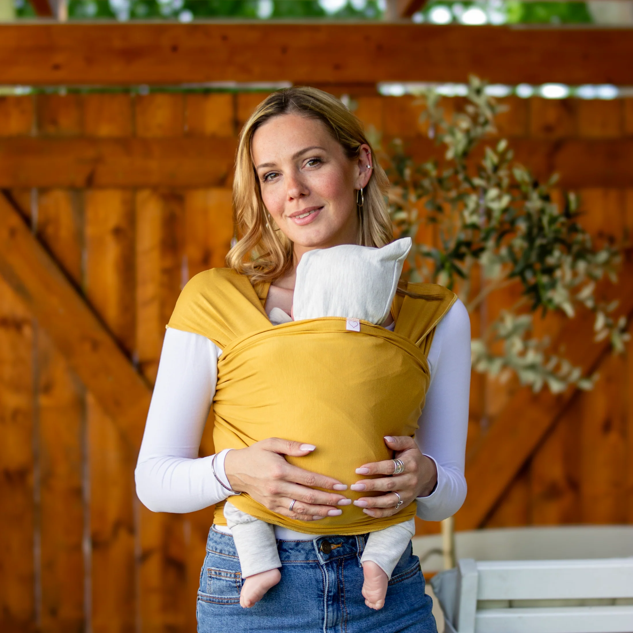 [503936-14] SimpleeBaby Elastisches Tragetuch Hold.Me (Fenja)