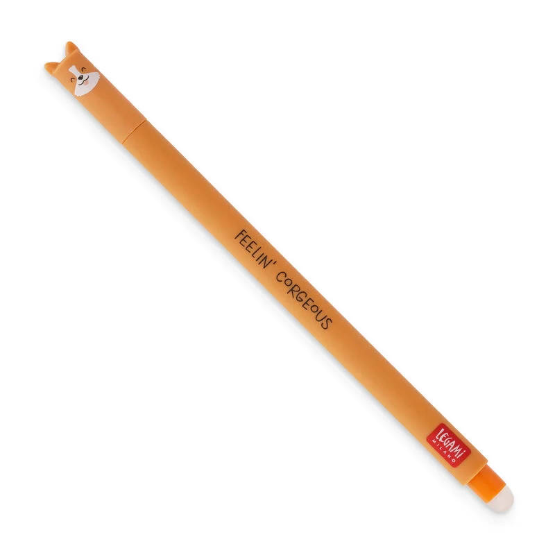 [503941-009] Legami Löschbarer Gelstift - Erasable Pen (Corgi)