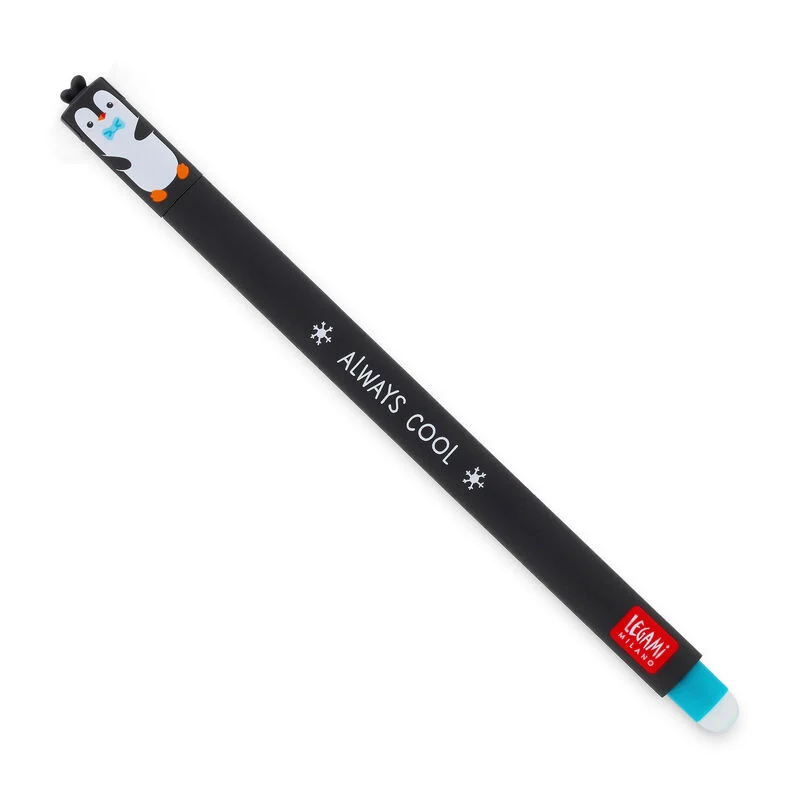 [503941-17] Legami Löschbarer Gelstift - Erasable Pen (Penguin)