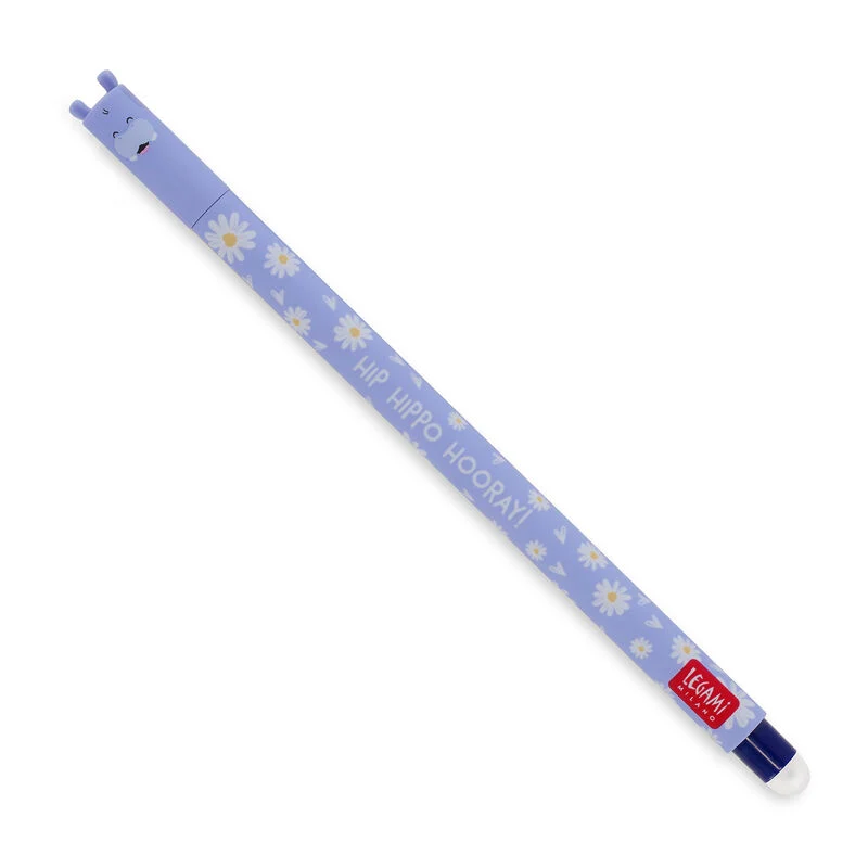 [503941-18] Legami Löschbarer Gelstift - Erasable Pen (Hippo)