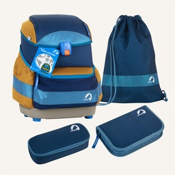 [503956-2] Finkid BUDDY EKO SPORT Schulranzen-Set 2024/2025 (sky mix)