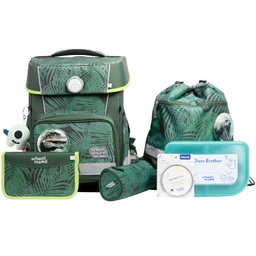 [503970-03] School-Mood Champion Pro Schulranzen-Set 2025/2026 7-tlg. (Daniel (Dinosaurier))