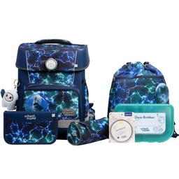 [503970-05] School-Mood Champion Pro Schulranzen-Set 2025/2026 7-tlg. (Felix (Wolf))