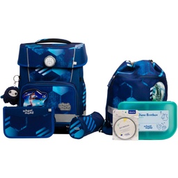 [503970-07] School-Mood Champion Pro Schulranzen-Set 2025/2026 7-tlg. (Jonas (Fußball))