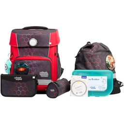 [503970-13] School-Mood Champion Pro Schulranzen-Set 2025/2026 7-tlg. (Mika (Drache))