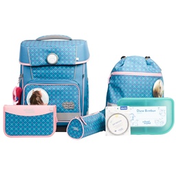 [503970-14] School-Mood Champion Pro Schulranzen-Set 2025/2026 7-tlg. (Mila (Pferd))