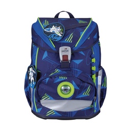 [503989-13] Der Die Das Schulranzen-Set Ergoflex Light 2025/2026 5 tlg. (LED Moon Mission)