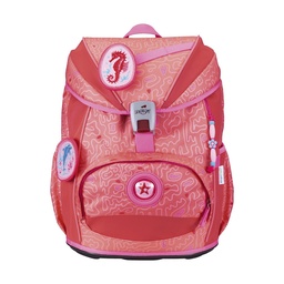 [503989-14] Der Die Das Schulranzen-Set Ergoflex Light 2025/2026 5 tlg. (Superflash Coral Reef)