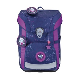 [503990-12] Der Die Das Schulranzen-Set Ergoflex Easy  tlg. (LED Dancing Star)