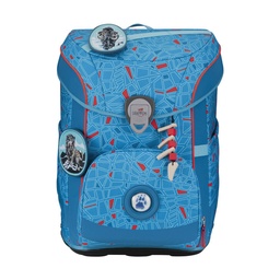 [503990-15] Der Die Das Schulranzen-Set Ergoflex Easy  tlg. (Superflash Blue Ice)