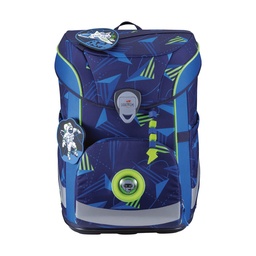 [503990-16] Der Die Das Schulranzen-Set Ergoflex Easy  tlg. (LED Moon Mission)