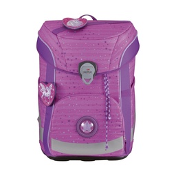[503990-19] Der Die Das Schulranzen-Set Ergoflex Easy  tlg. (Purple Unicorn)
