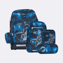 [503996-05] Beckmann Schulrucksack-Set Active Air FLX 6-teilig (Tech Rex)