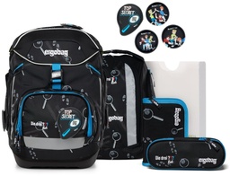 [504000-05] ergobag Schulranzen-Set Pack 2025/2026 (Bärdektiv (die ??? Kids))